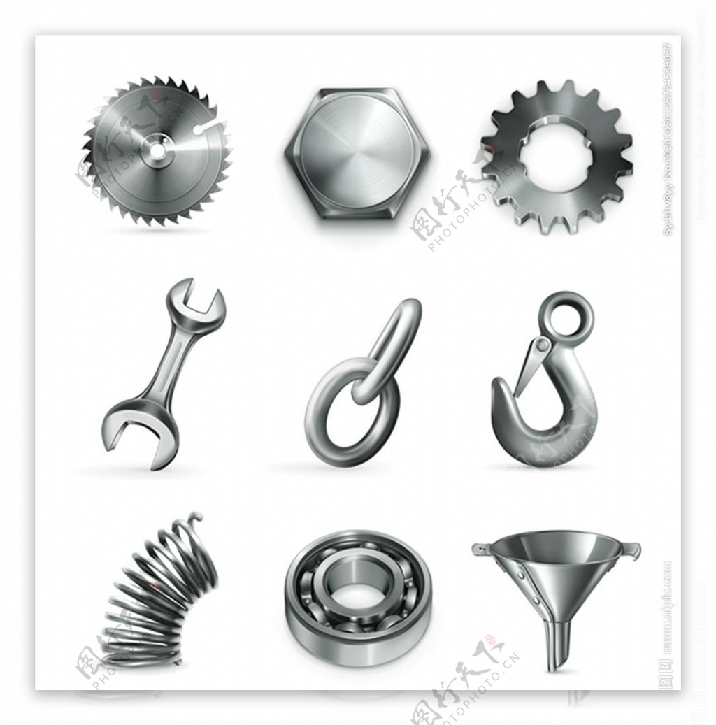 金属工具图标图片