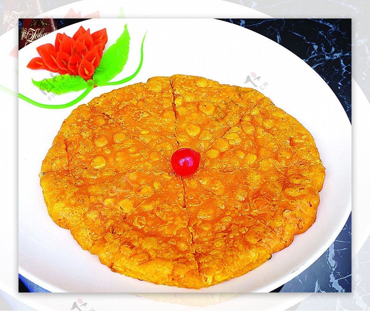 豫菜港式玉米饼图片