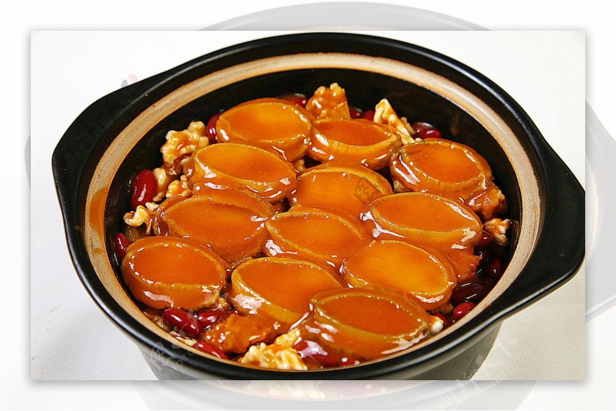 豫菜黄耳腰豆烩珍珠鲍图片