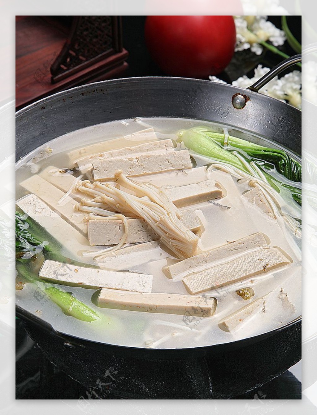 豫菜一品自磨豆腐图片