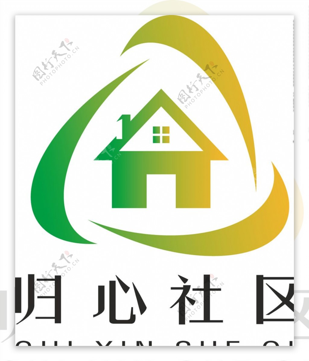 社区房子logo图片