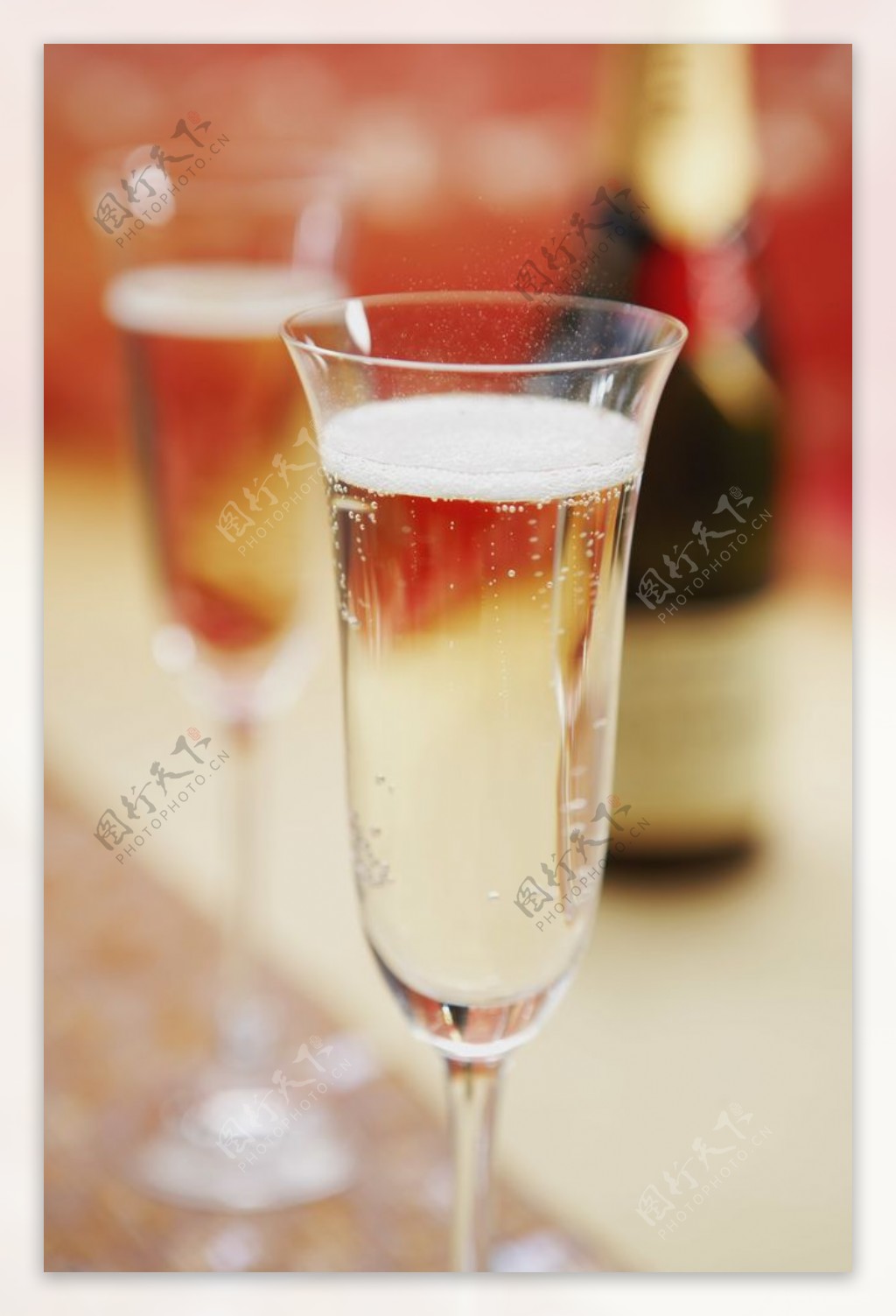 香槟调酒饮品背景素材图片