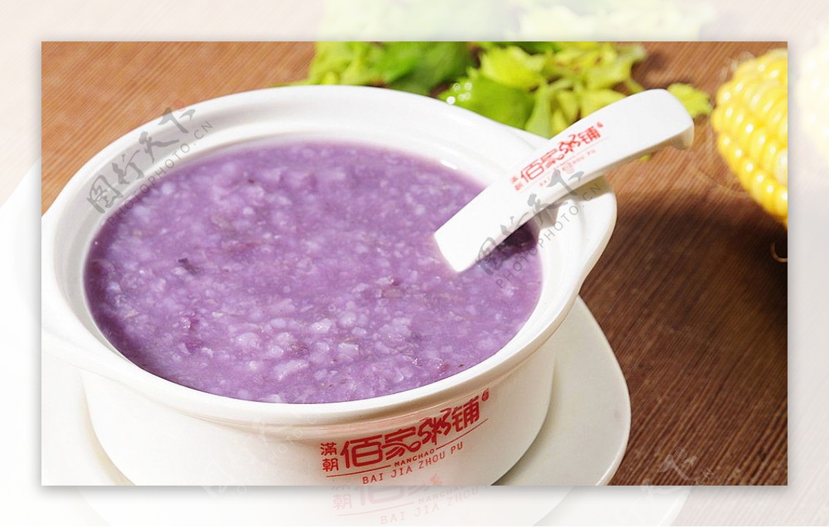 紫薯粥图片
