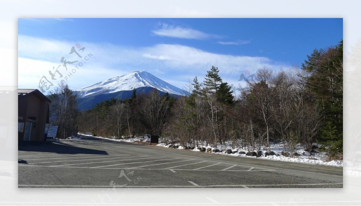 日本富士山图片