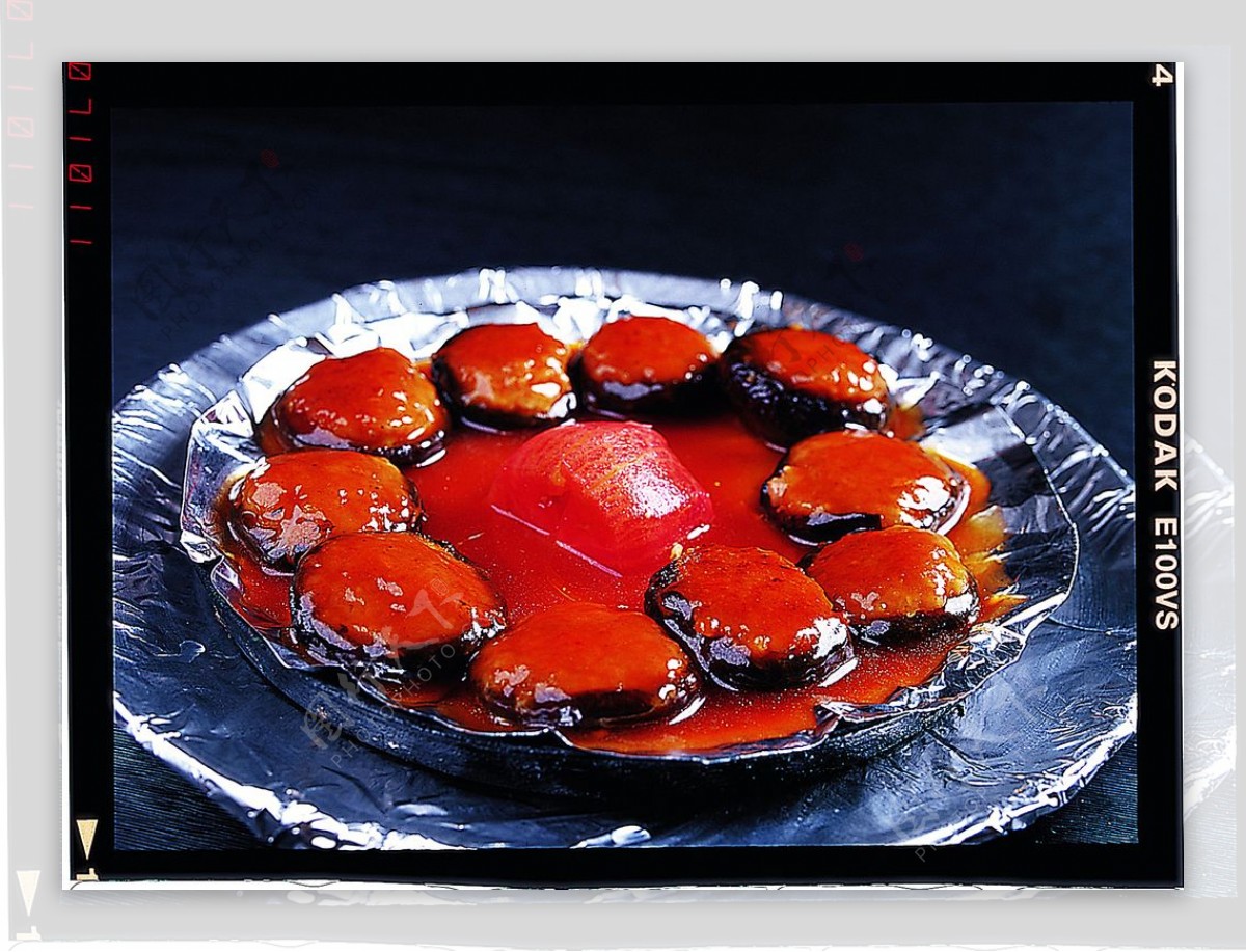 铁板蒜香烤虾图片