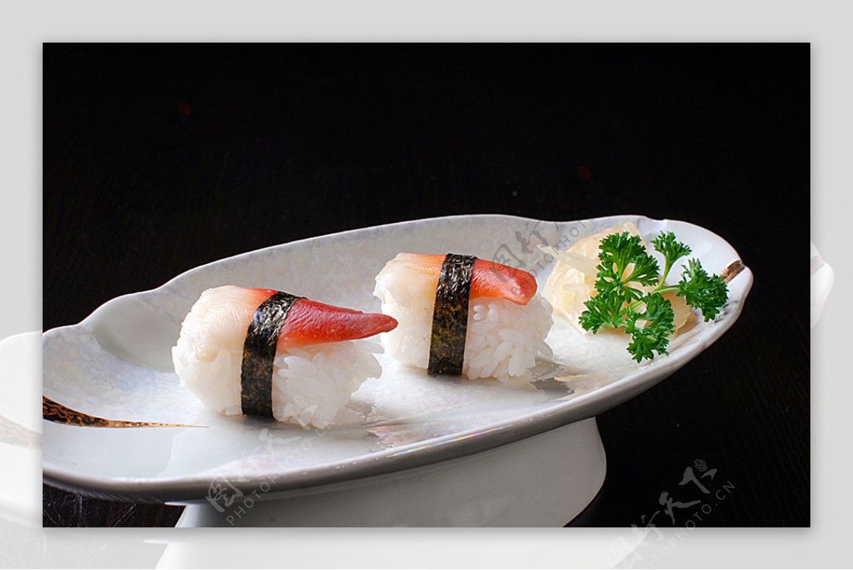 寿司北极贝寿司图片