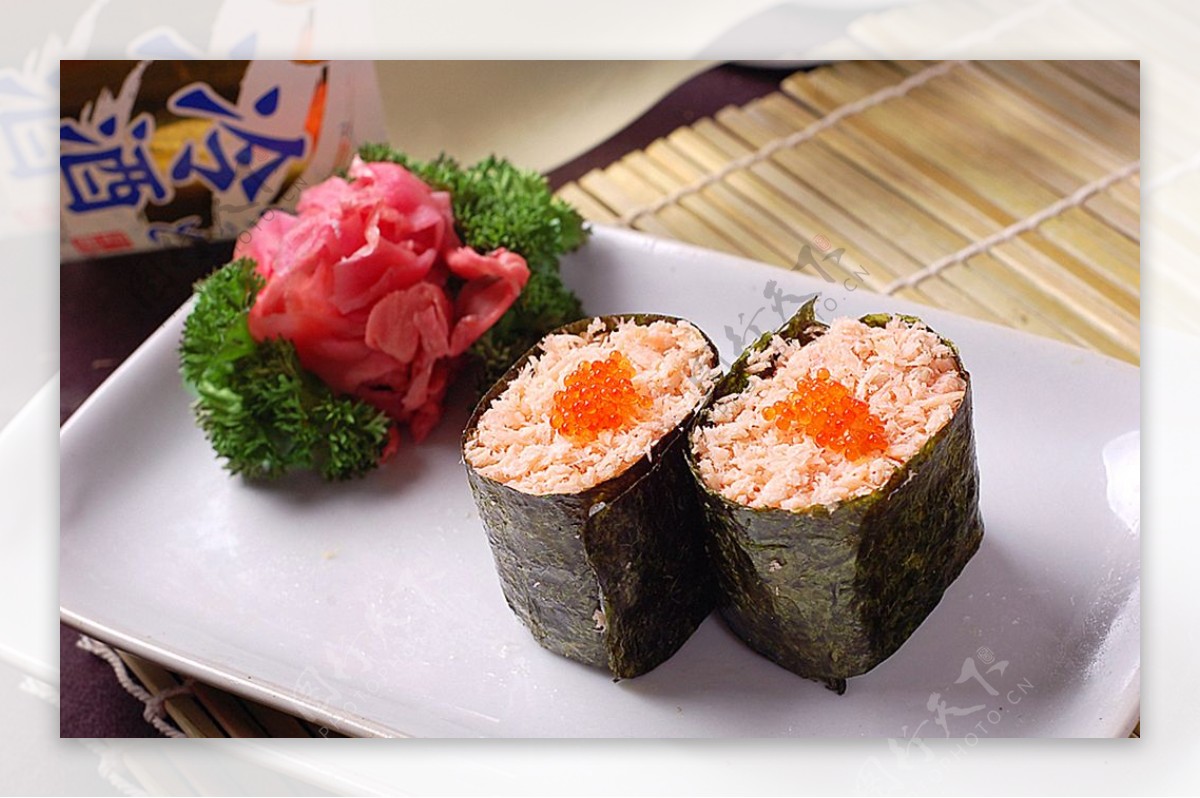 寿司类吞拿鱼沙律图片
