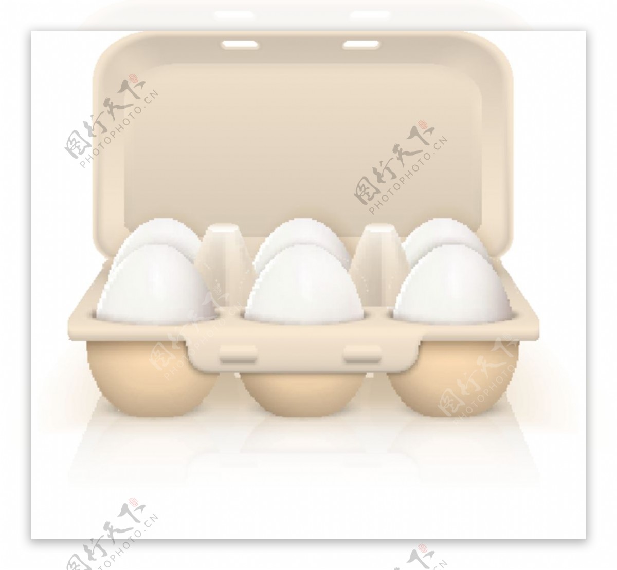 超市盒装鸡蛋图片