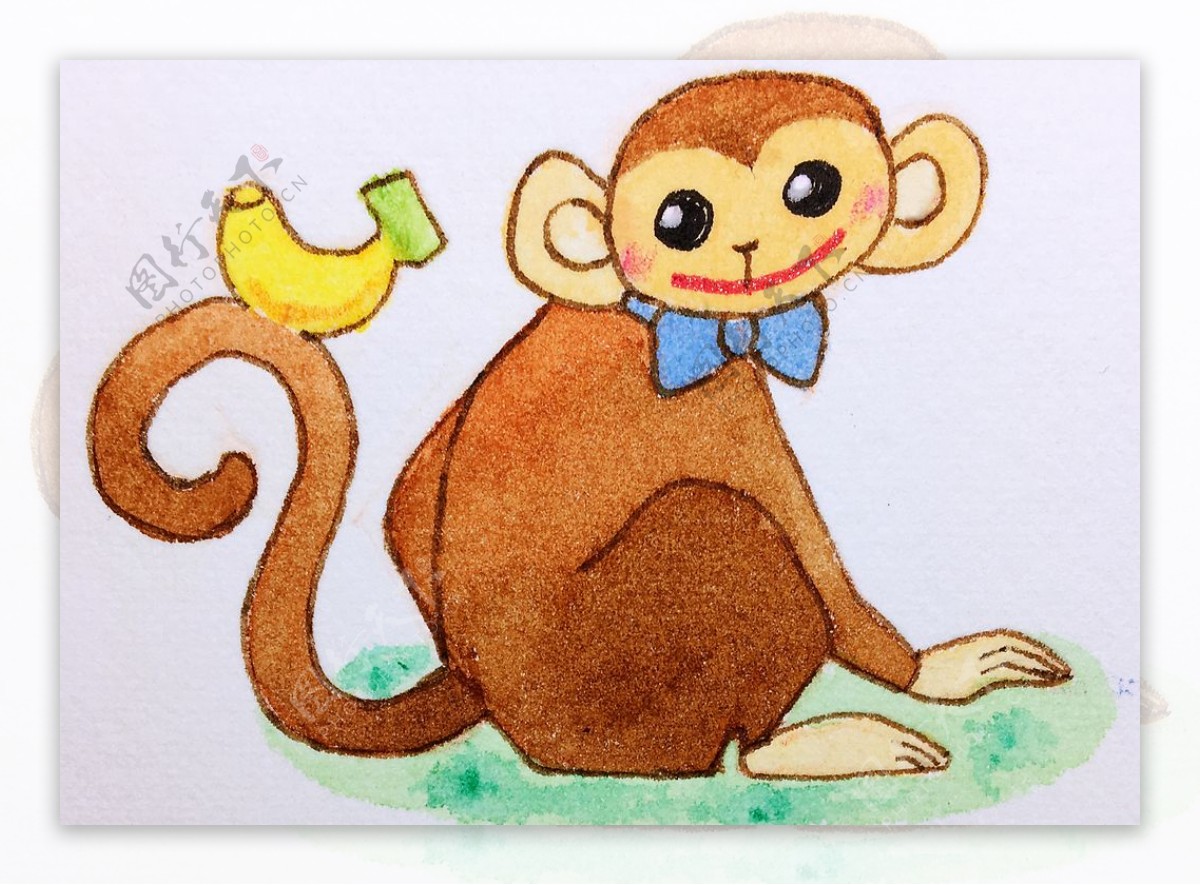如何畫小猴子 – Rachelay
