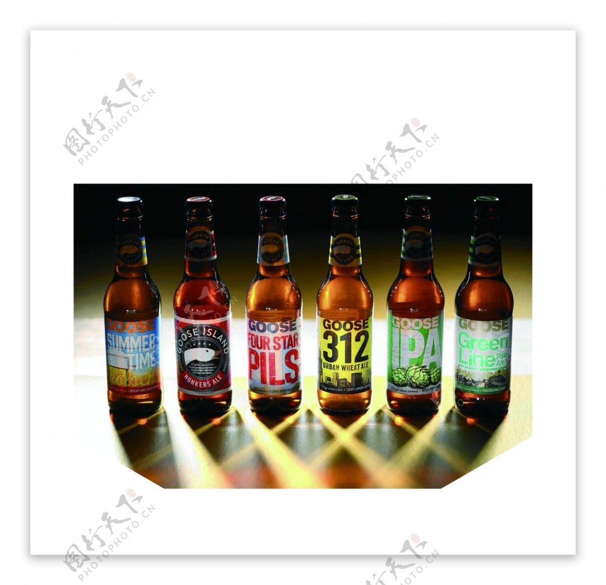 鹅岛印度淡色艾尔啤酒图片